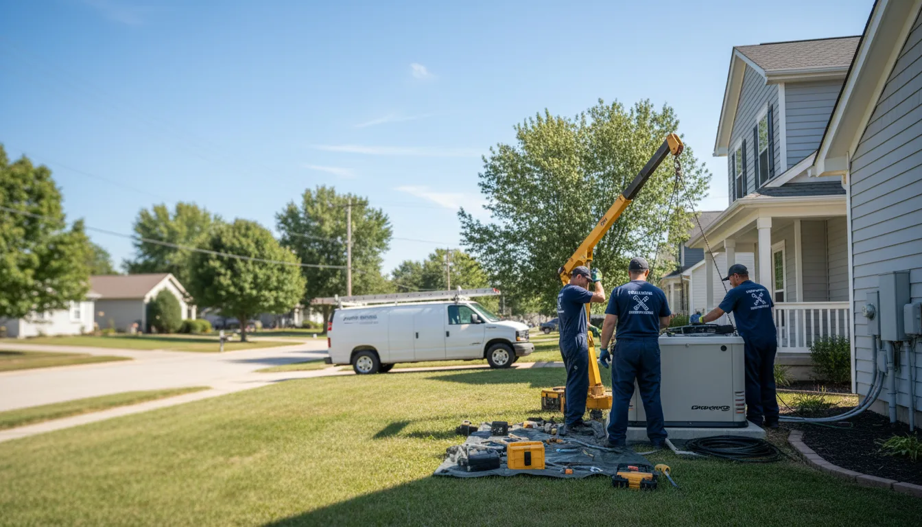 Generator Installation in Mediapolis, IA near me